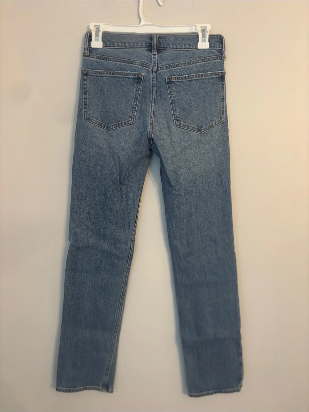 GAP Light Blue High-Rise 90s Straight Jeans Size 25